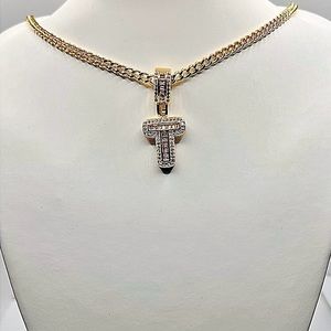 Letter T necklace